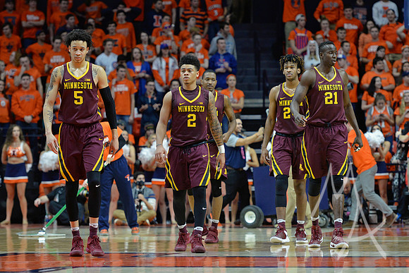 COLLEGE BASKETBALL: FEB 04 Minnesota at Illinois