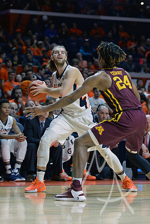 COLLEGE BASKETBALL: FEB 04 Minnesota at Illinois