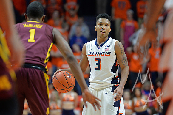 COLLEGE BASKETBALL: FEB 04 Minnesota at Illinois
