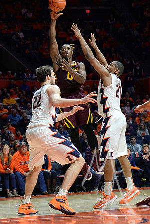 COLLEGE BASKETBALL: FEB 04 Minnesota at Illinois