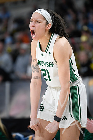COLLEGE BASKETBALL: MAR 11 Women's Horizon League Championship Green Bay vs Fort Wayne