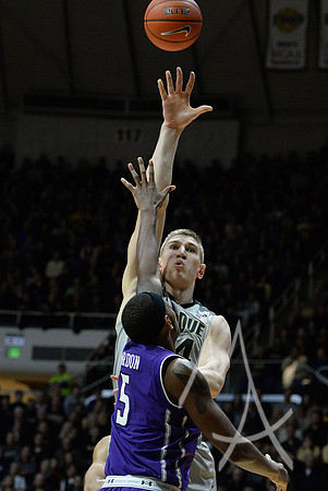 COLLEGE BASKETBALL: FEB 01 Northwestern at Purdue
