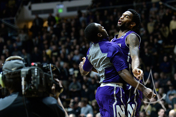 COLLEGE BASKETBALL: FEB 01 Northwestern at Purdue