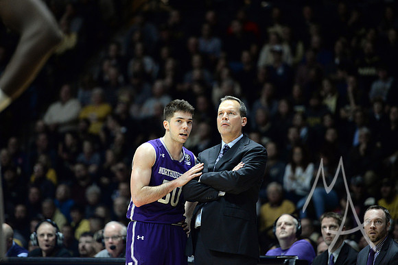 COLLEGE BASKETBALL: FEB 01 Northwestern at Purdue
