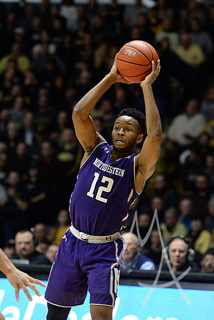 COLLEGE BASKETBALL: FEB 01 Northwestern at Purdue