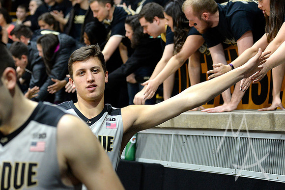 COLLEGE BASKETBALL: FEB 01 Northwestern at Purdue