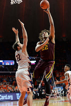 COLLEGE BASKETBALL: FEB 04 Minnesota at Illinois