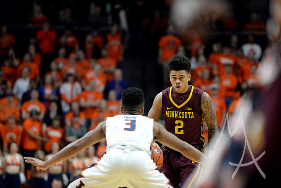 COLLEGE BASKETBALL: FEB 04 Minnesota at Illinois