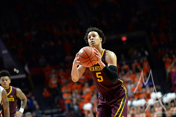 COLLEGE BASKETBALL: FEB 04 Minnesota at Illinois