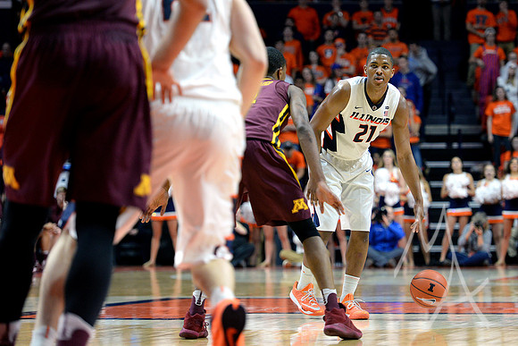 COLLEGE BASKETBALL: FEB 04 Minnesota at Illinois