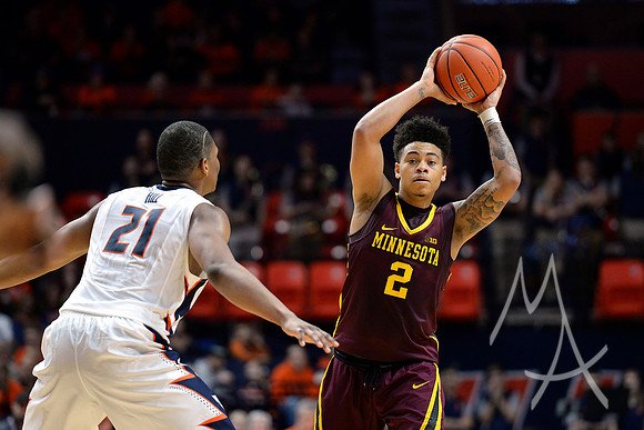 COLLEGE BASKETBALL: FEB 04 Minnesota at Illinois