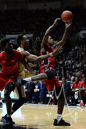 COLLEGE BASKETBALL: FEB 14 Rutgers at Purdue