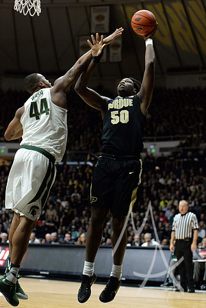 COLLEGE BASKETBALL: FEB 18 Michigan State at Purdue