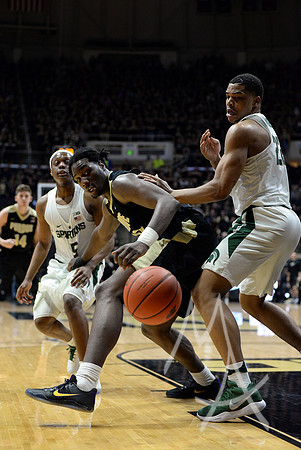 COLLEGE BASKETBALL: FEB 18 Michigan State at Purdue