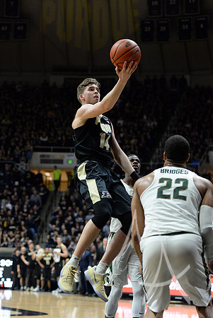 COLLEGE BASKETBALL: FEB 18 Michigan State at Purdue