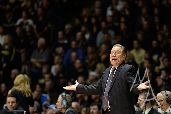 COLLEGE BASKETBALL: FEB 18 Michigan State at Purdue