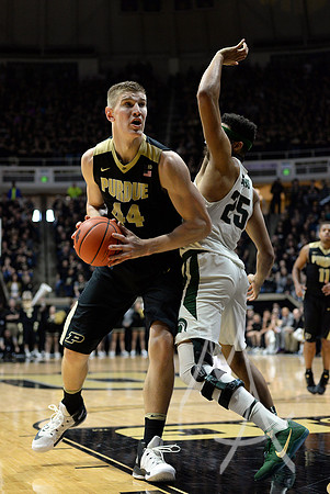 COLLEGE BASKETBALL: FEB 18 Michigan State at Purdue