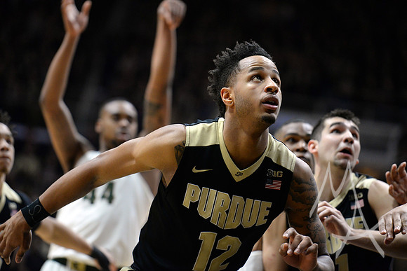 COLLEGE BASKETBALL: FEB 18 Michigan State at Purdue