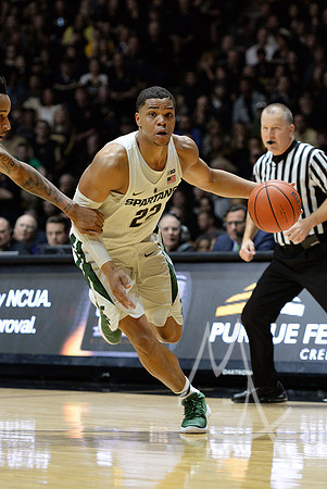 COLLEGE BASKETBALL: FEB 18 Michigan State at Purdue