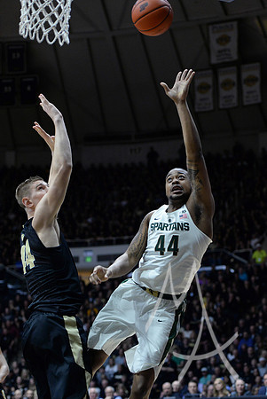 COLLEGE BASKETBALL: FEB 18 Michigan State at Purdue