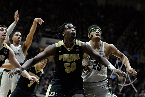 COLLEGE BASKETBALL: FEB 18 Michigan State at Purdue
