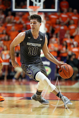 COLLEGE BASKETBALL: FEB 21 Northwestern at Illinois