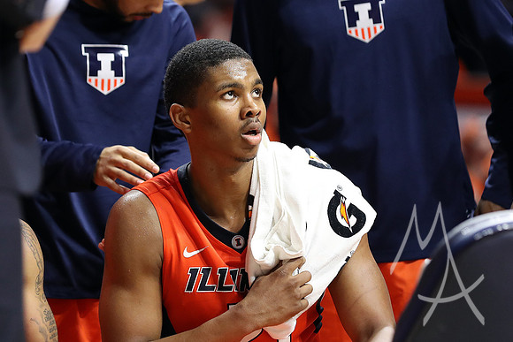 COLLEGE BASKETBALL: FEB 21 Northwestern at Illinois