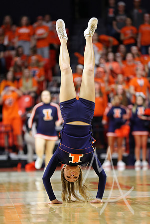 COLLEGE BASKETBALL: FEB 21 Northwestern at Illinois