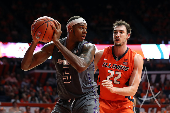 COLLEGE BASKETBALL: FEB 21 Northwestern at Illinois
