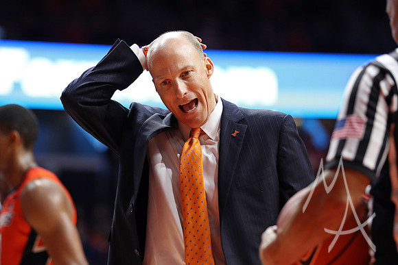 COLLEGE BASKETBALL: FEB 21 Northwestern at Illinois