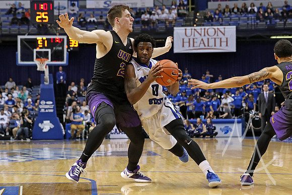 COLLEGE BASKETBALL: FEB 22 Northern Iowa at Indiana State