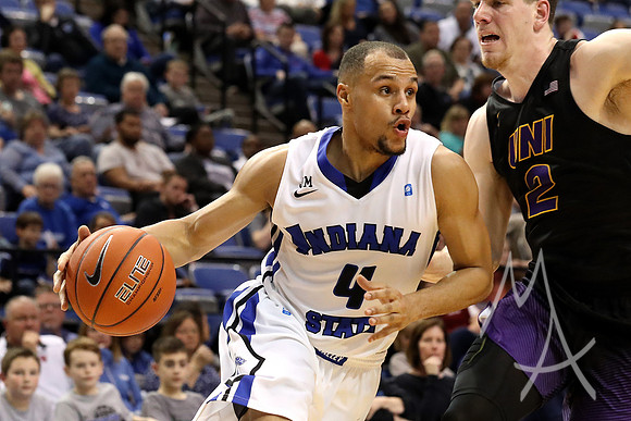 COLLEGE BASKETBALL: FEB 22 Northern Iowa at Indiana State