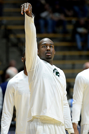 COLLEGE BASKETBALL: FEB 18 Michigan State at Purdue