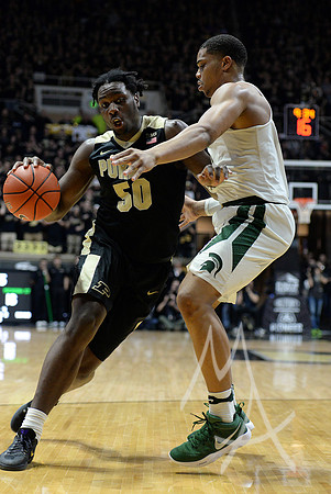 COLLEGE BASKETBALL: FEB 18 Michigan State at Purdue