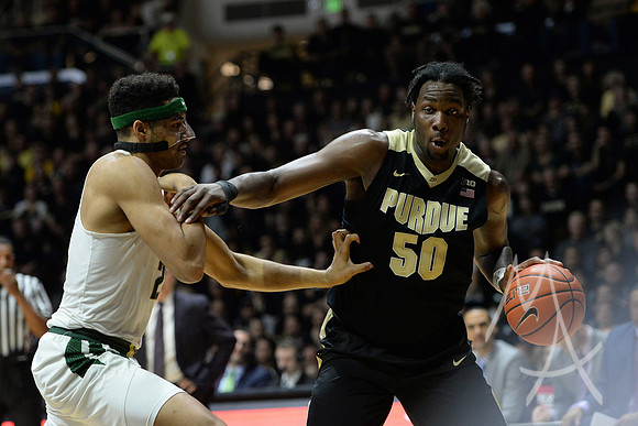 COLLEGE BASKETBALL: FEB 18 Michigan State at Purdue
