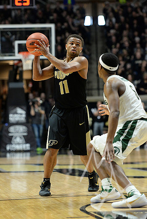 COLLEGE BASKETBALL: FEB 18 Michigan State at Purdue