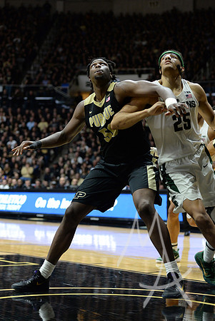 COLLEGE BASKETBALL: FEB 18 Michigan State at Purdue