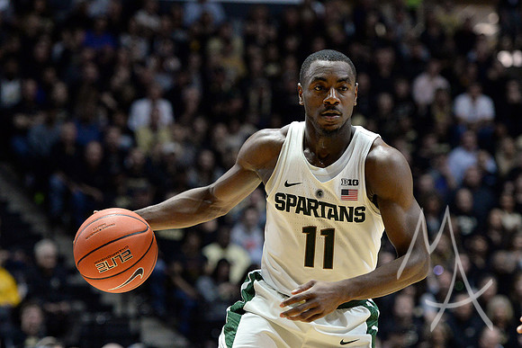 COLLEGE BASKETBALL: FEB 18 Michigan State at Purdue