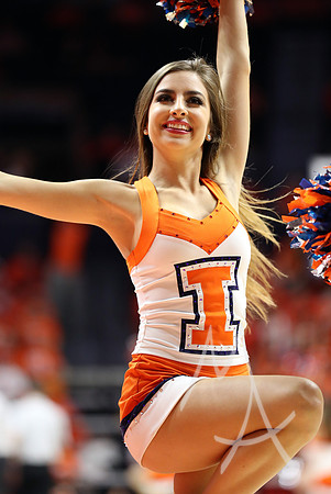 COLLEGE BASKETBALL: FEB 21 Northwestern at Illinois