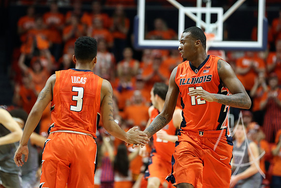 COLLEGE BASKETBALL: FEB 21 Northwestern at Illinois
