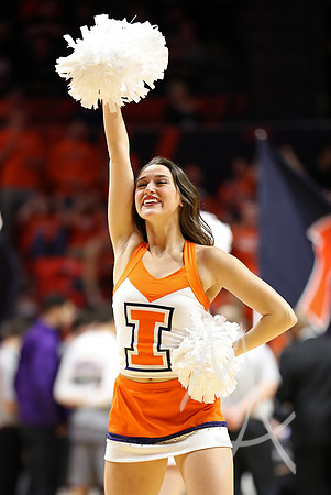 COLLEGE BASKETBALL: FEB 21 Northwestern at Illinois