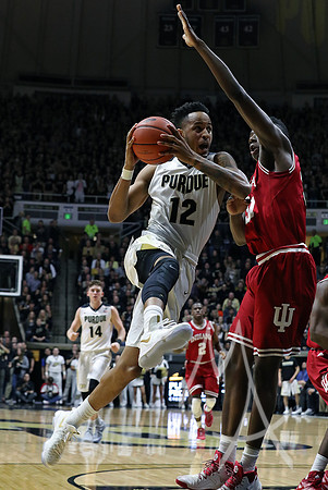 COLLEGE BASKETBALL: FEB 28 Indiana at Purdue