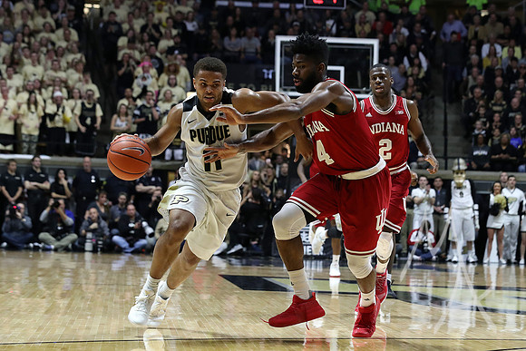 COLLEGE BASKETBALL: FEB 28 Indiana at Purdue