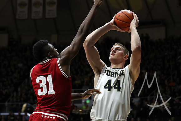 COLLEGE BASKETBALL: FEB 28 Indiana at Purdue