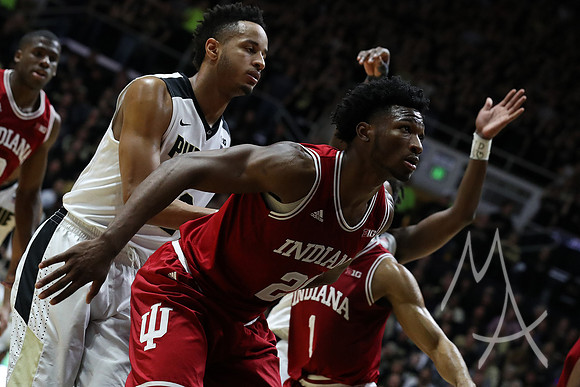 COLLEGE BASKETBALL: FEB 28 Indiana at Purdue
