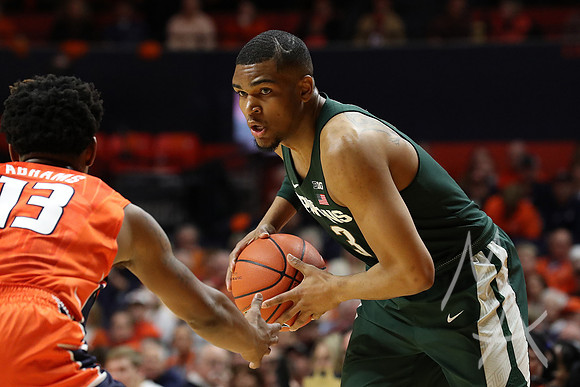 COLLEGE BASKETBALL: MAR 01 Michigan State at Illinois