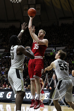 COLLEGE BASKETBALL: FEB 28 Indiana at Purdue