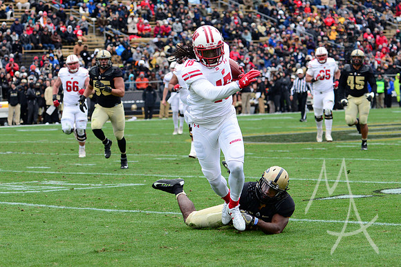 NCAA FOOTBALL: NOV 19 Wisconsin at Purdue