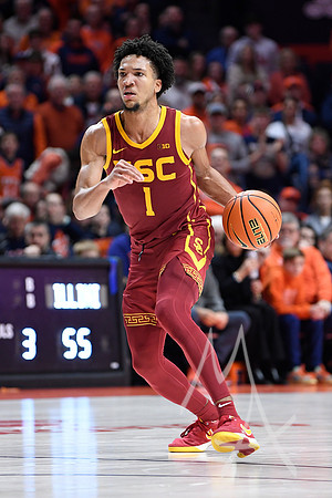 COLLEGE BASKETBALL: JAN 11 USC at Illinois