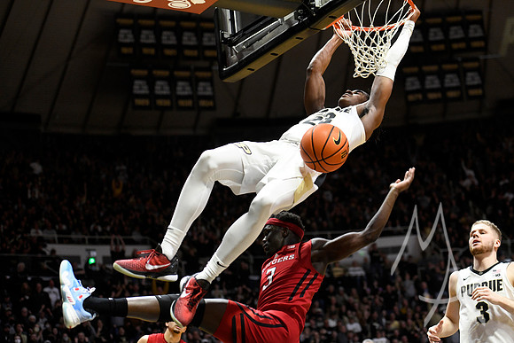 COLLEGE BASKETBALL: FEB 20 Rutgers at Purdue